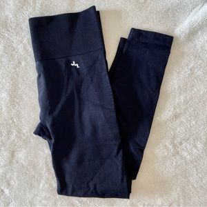 TARGET JOYLAB RIBBED SEAMLESS HIGH RISE 7/8 YOGA PILATES LEGGINGS SMALL